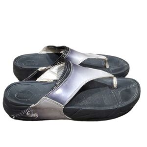 Fitflop platform flip flop sandals thong shoes sz 9 outdoor athletic